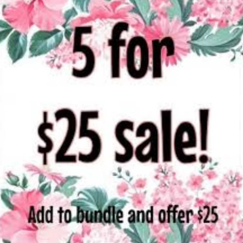 All Jewelry 5 for $25!!!